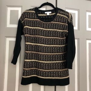 Coldwater creek 3/4 sleeve sweater
